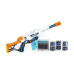 X-Shot Швидкострільний бластер EXCEL 3 Barrel Shooter (6 патронів)