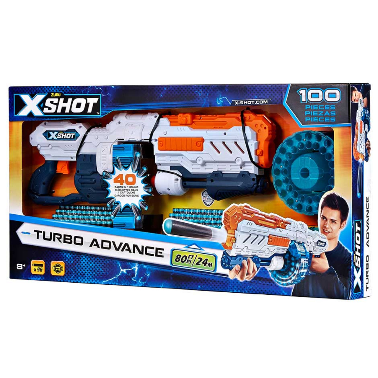 Швидкострільний бластер X-Shot EXCEL Turbo Advance (36136Z)