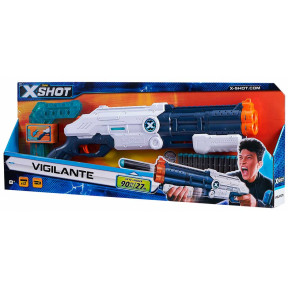 Скорострільний бластер X-Shot EXCEL Vigilante new (12 патронів) (36190Z)