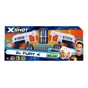 Швидкострільний бластер X-Shot EXCEL FURY 4 2PK (36329Z)