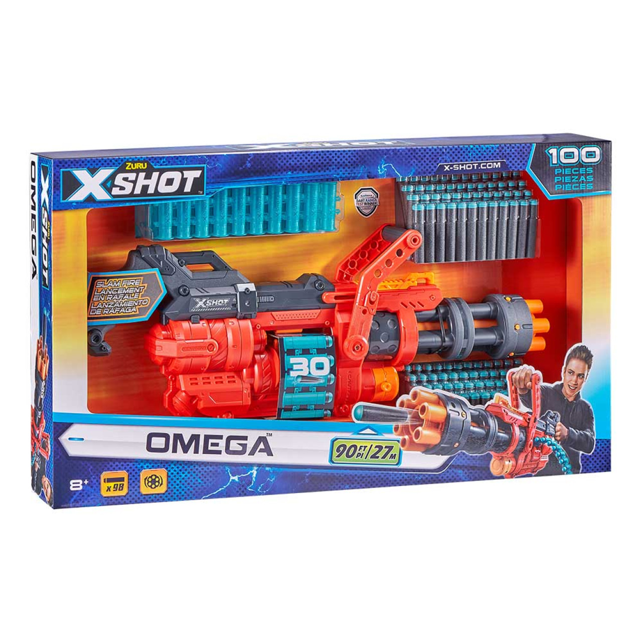 Швидкострільний бластер X-Shot EXCEL OMEGA (36430Z)
