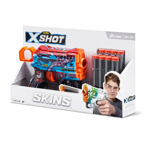 Швидкострільний бластер X-SHOT Skins Menace Apocalypse (8 патронів) (36515H)