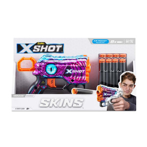 Швидкострільний бластер X-SHOT Skins Menace Enigma (8 патронів) (36515L)