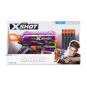 Швидкострільний бластер X-SHOT Skins Flux Crucifer (8 патронів) (36516J)