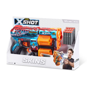 Швидкострільний бластер X-SHOT Skins Dread Apocalypse (12 патронів) (36517G)