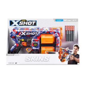 Швидкострільний бластер X-SHOT Skins Dread Malice (12 патронів) (36517Q)
