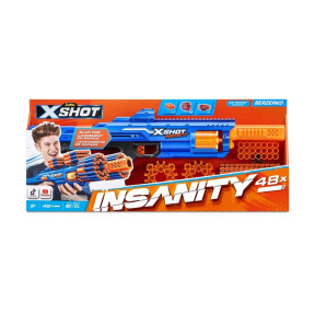 Швидкострільний бластер X-SHOT Insanity-Berzerko 8 Shot (48 патронів) (36610R)