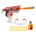 Швидкострільний бластер X-SHOT Hyper Gel large (20 000 гелевих кульок) (36620R)