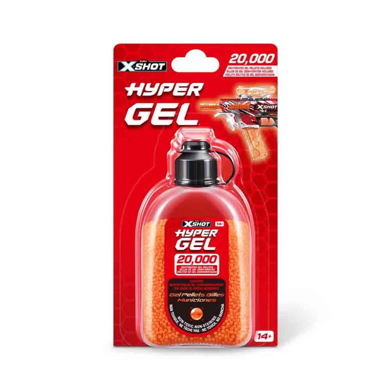 Набір з 20 000 гелевих патронів X-SHOT Hyper Gel (36625R)