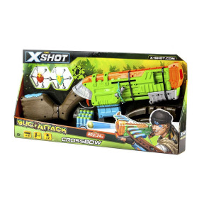 Швидкострільний бластер X-Shot Crossbow Вогонь по літаючим жукам (2 жука, 12 патронів) (4817)