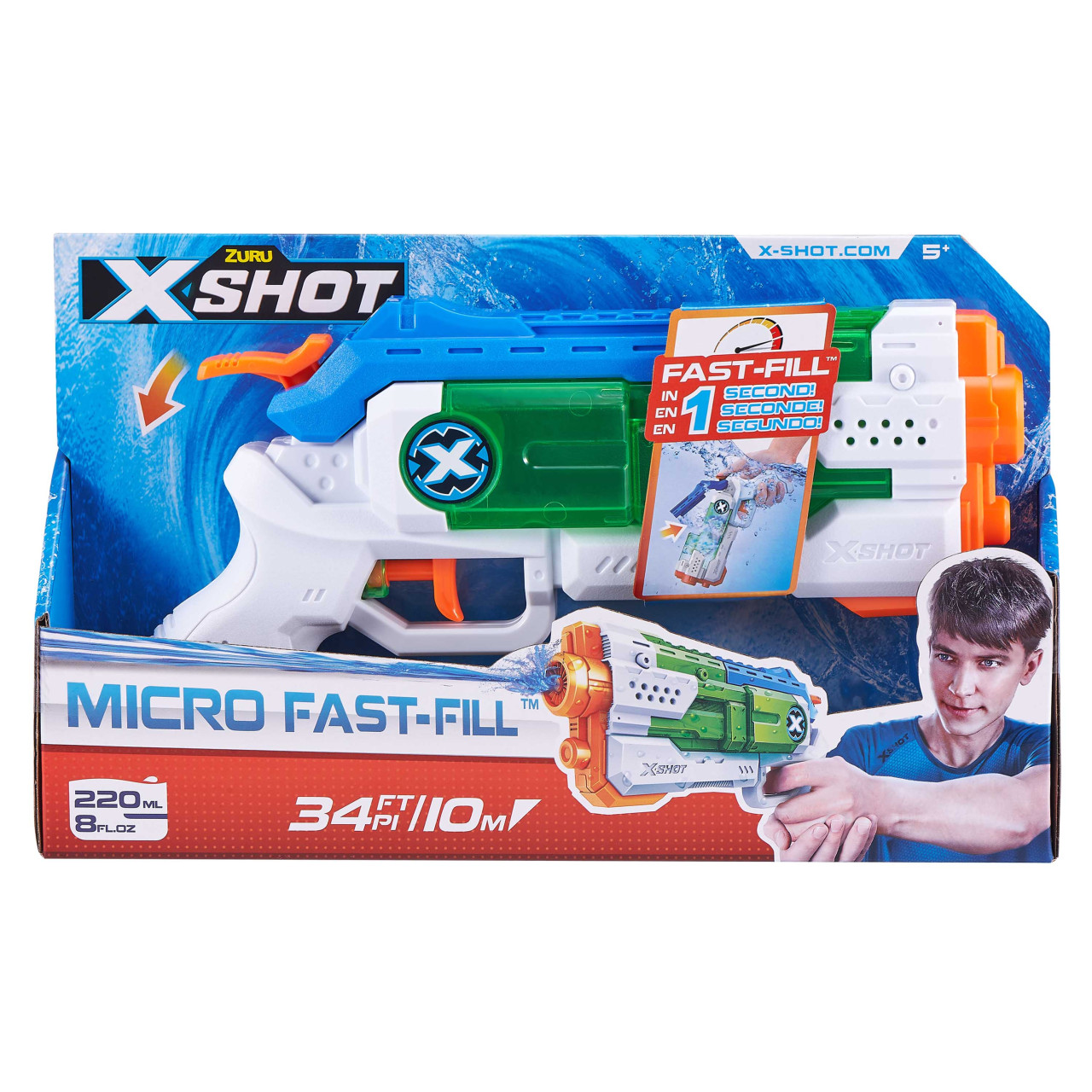 Водний бластер X-Shot Fast Fill Small (56220)