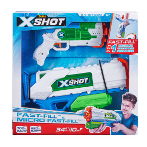 Набір водних бластерів X-Shot Fast Fill Medium And Small (56225)