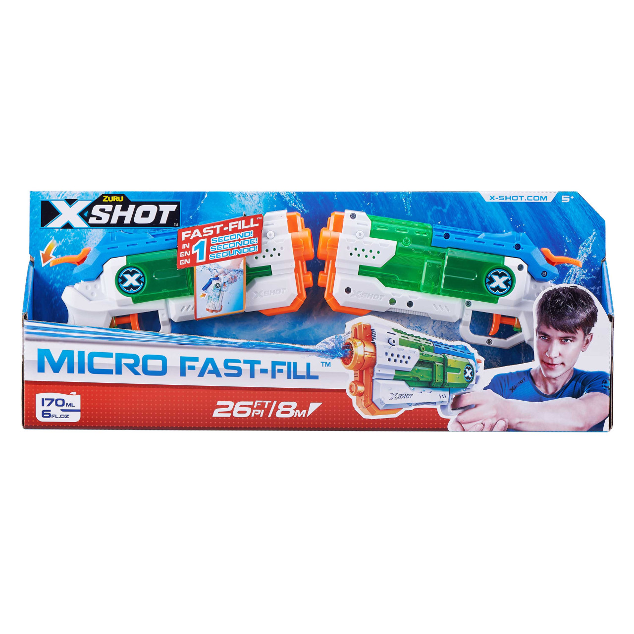 Набір водних бластерів X-Shot Fast Fill Small (56244)