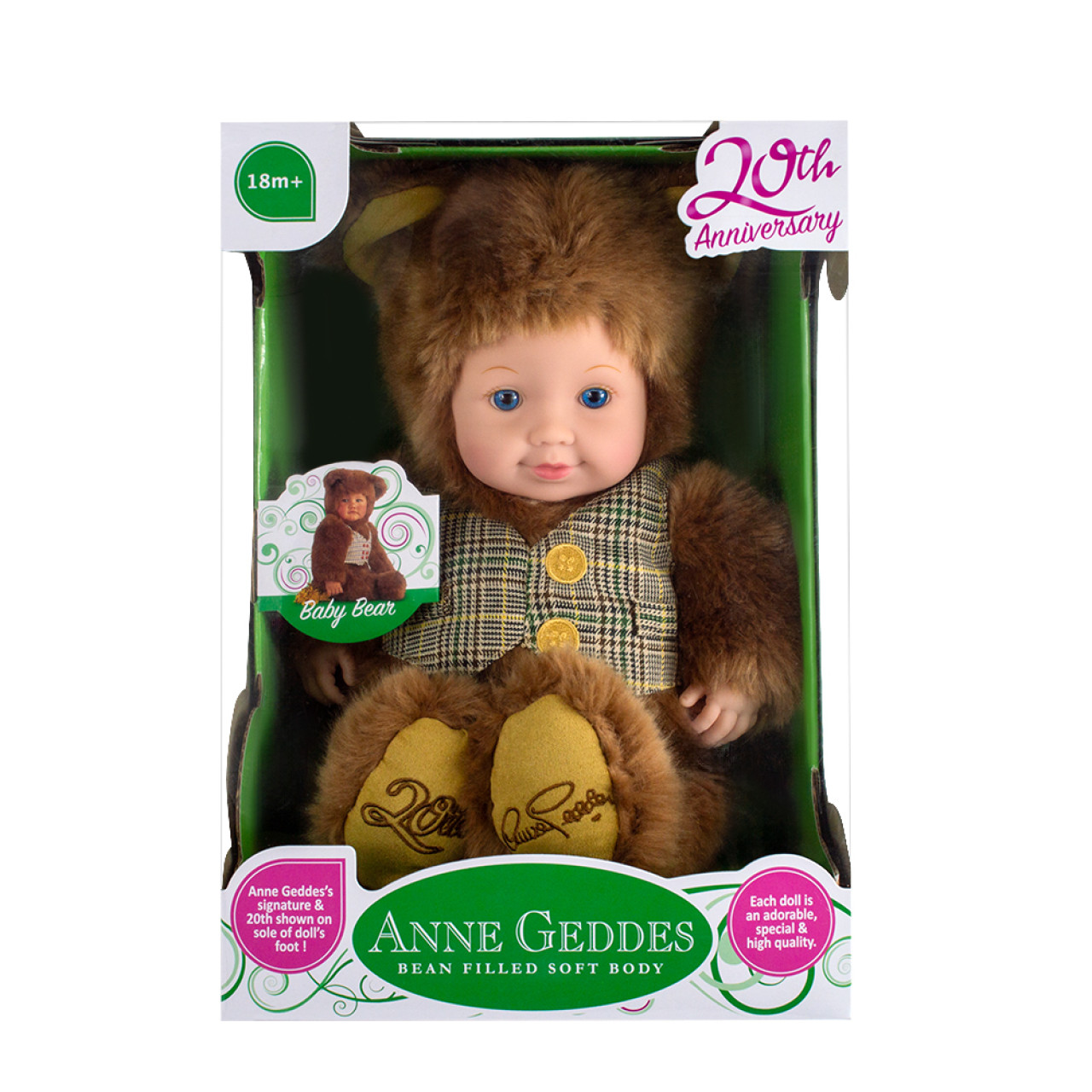 Лялька Anne Geddes "Маленьке Ведмежатко", 31 см (572618)