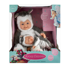 Набір ляльок Anne Geddes "Маленькі сестри Кошенятка", 38 см та 23см (575706)