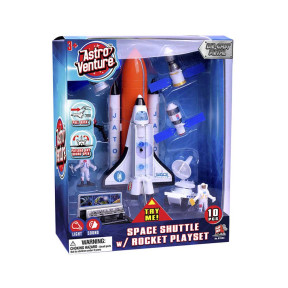 Ігровий набір Astro Venture DIECAST SPACE SHUTTLE WITH ROCKET SET (63163)