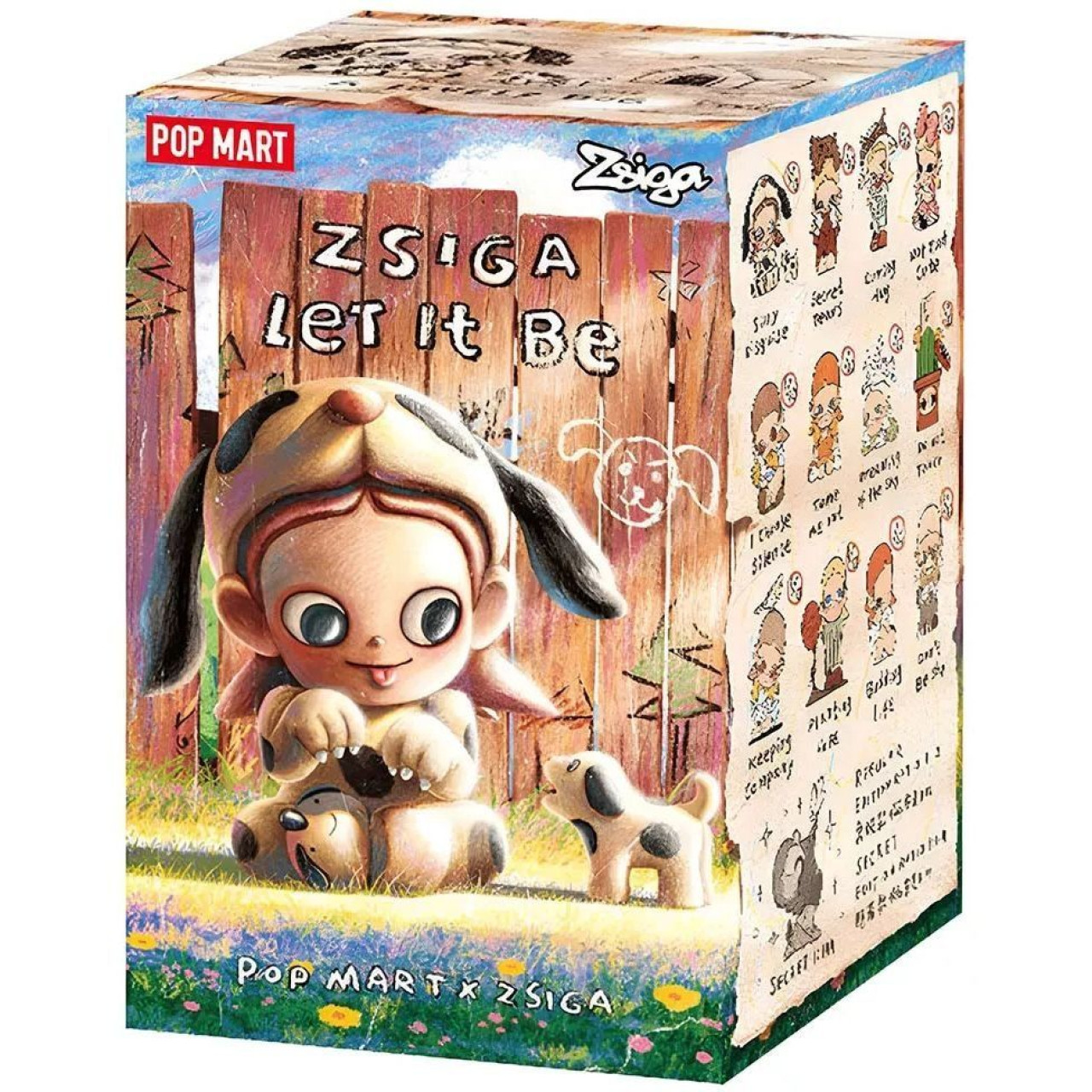 Іграшка-сюрприз POP MART з колекційною фігуркою ZSIGA серія Let It Be (ZLIB-01)